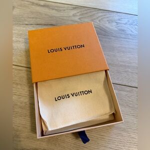 Louis Vuitton Wallet Box And Dust Bag